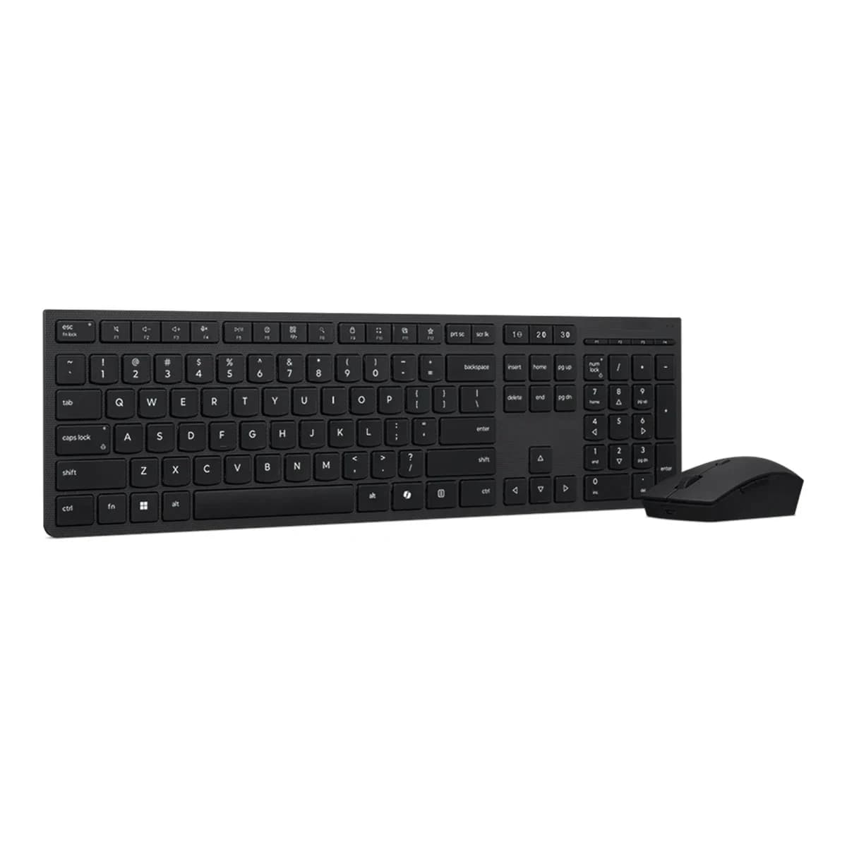 LENOVO Tastatura Bezicna Professional Wireless Rechargeable Combo, 2.4GHz/USB-C, Full Layout