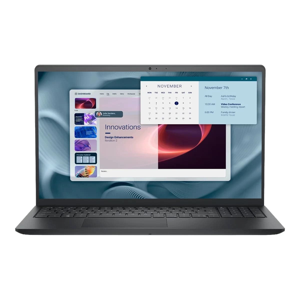 DELL Laptop Pro 15 Essential PV15250 15.6" Intel Core i5-1334U, 512GB SSD, 16GB RAM, Ubuntu, Intel UHD Graphics