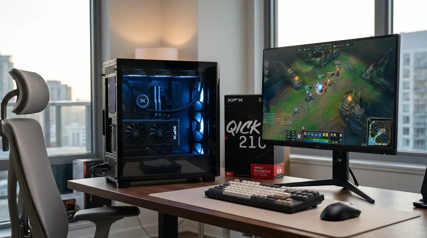 XFX RX 7600 - koliko dobro pokreće igre u 1080p?