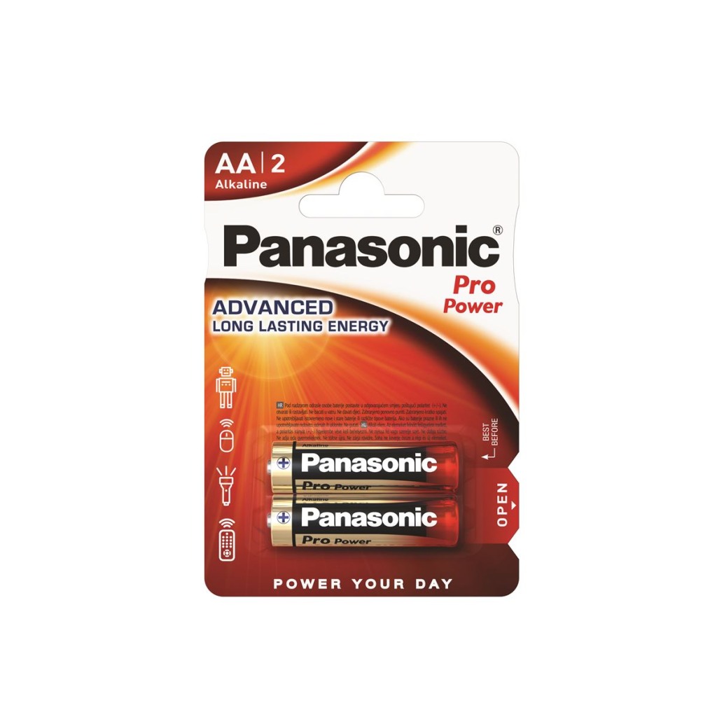 PANASONIC baterije LR6PPG/2BP Alkaline Pro Power - Image 2