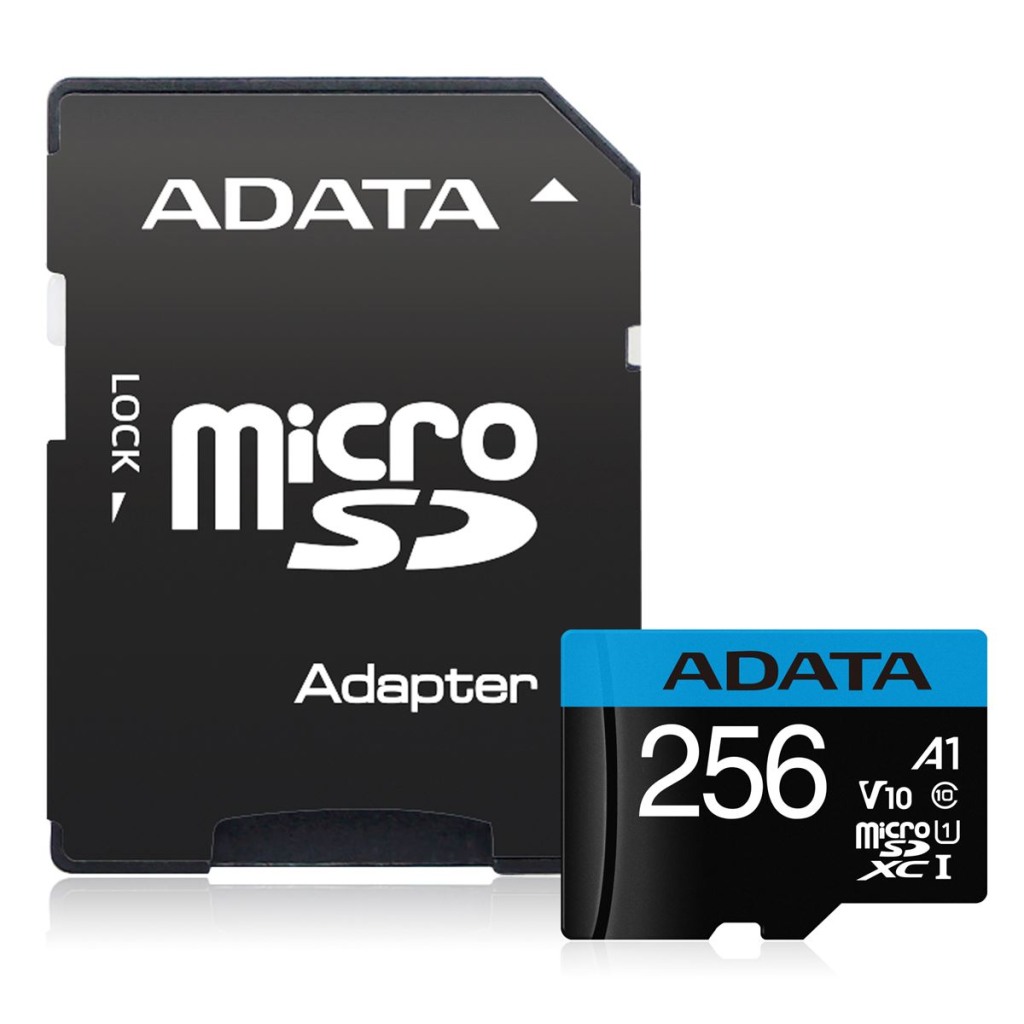 MEM SD MICRO 256GB Premier A1 + ADP AD