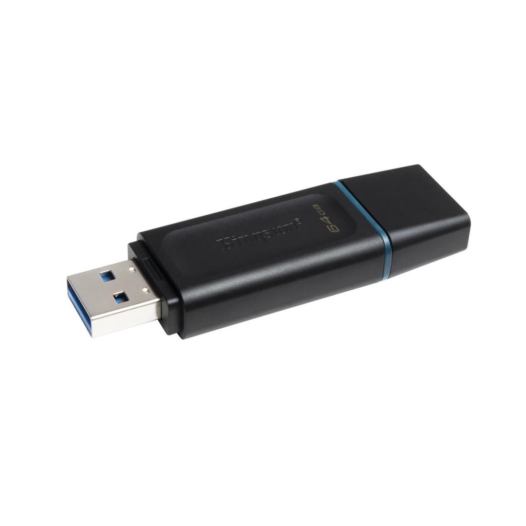 Kingston 64GB USB3.2 Gen 1 DataTraveler Exodia Black + Teal EAN: 740617309829