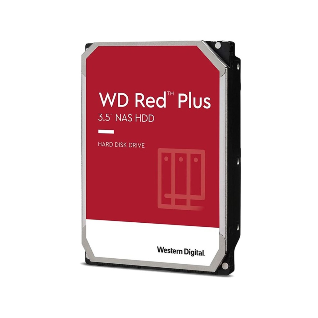 HDD Interni WD Red™ Plus NAS (CMR) 10TB 3,5" SATA WD101EFBX