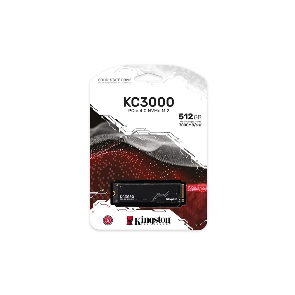 SSD 512GB KIN KC3000 PCIe 4.0 M.2 2280 NVMe