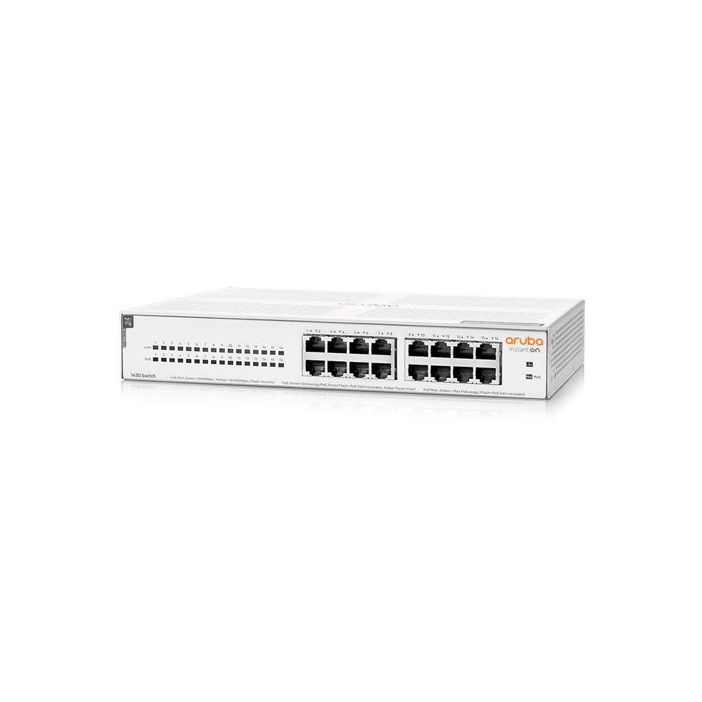 HPE SWITCH ARUBA ION 1430 16G PoE 124W