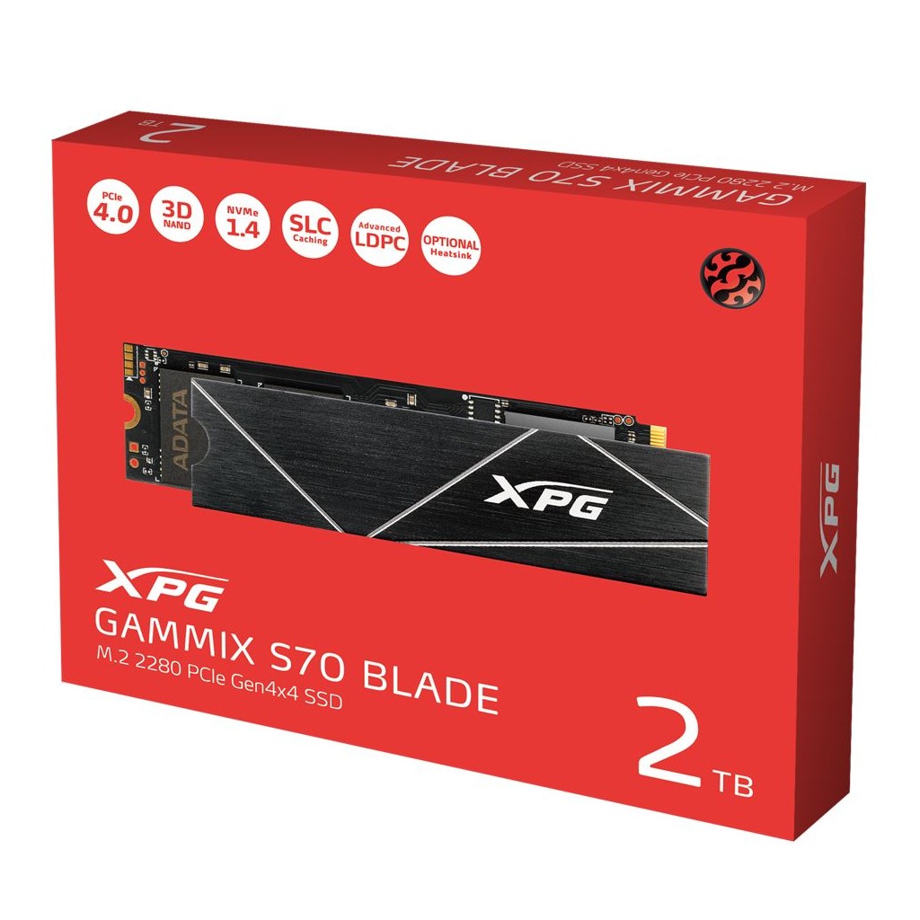 SSD 2TB AD XPG S70 PCIe M.2 NVMe