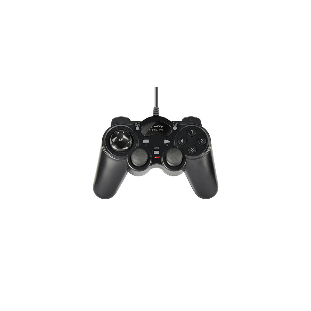 Game Pad SPEEDLINK THUNDERSTRIKE USB, black for PC, black, SL-6515-BK - Image 2