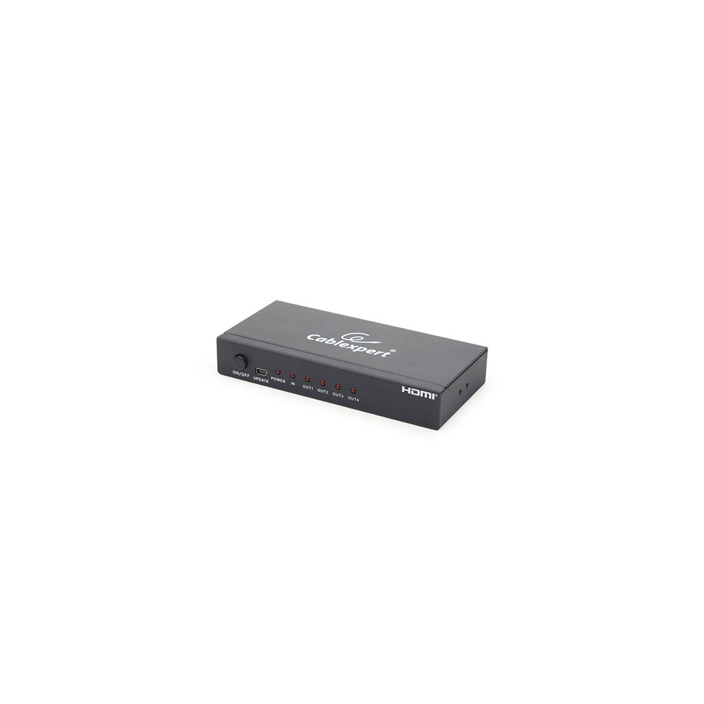 Video splitter HDMI Gembird DSP-4PH4-02 1ulaz-4izlaza (TV/mon/proj.), do 10m, 1080p/4K, 3D support