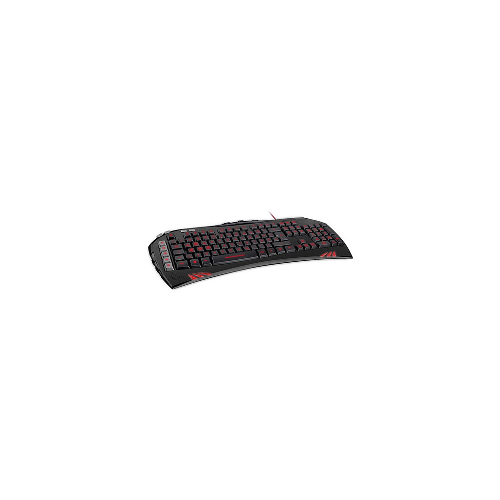 Tastatura SPEEDLINK VIRTUIS Advanced Gaming USB, black, US-lay, backlight, program., SL-6481-BK-US