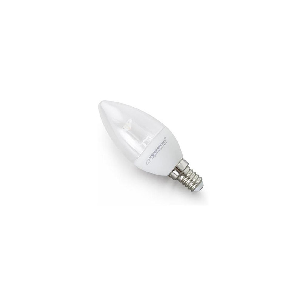 LED sijalica ESPERANZA, C37 LENS E14 5W, warm white, A+, 430 lm, ELL121