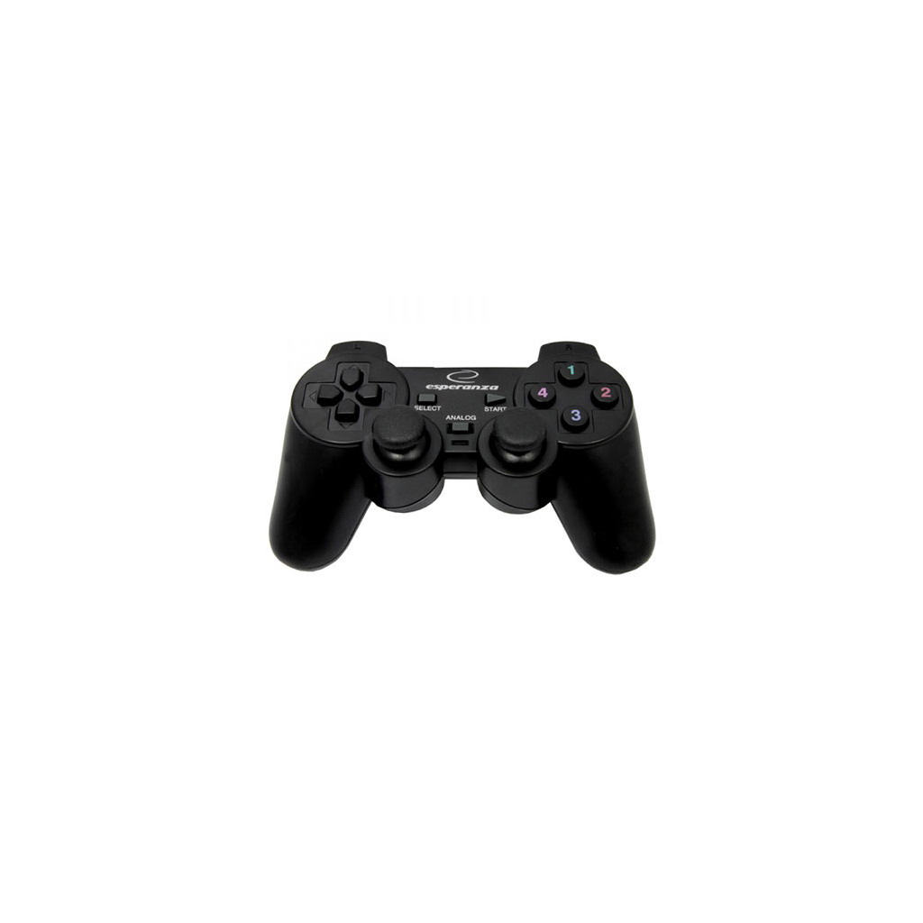 Game Pad ESPERANZA WARRIOR, vibration, PC, USB, black, EG102