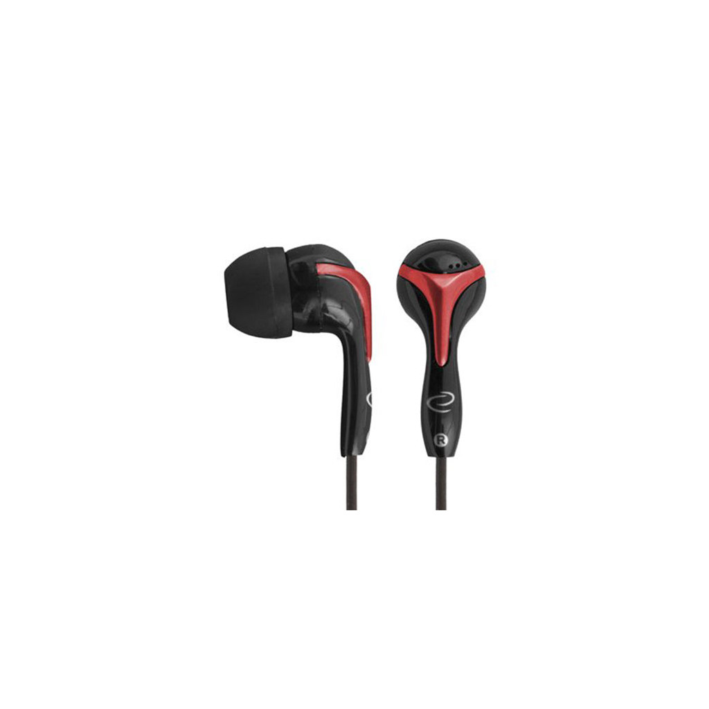 Slušalice ESPERANZA In-Ear, Ultra Strong BASS, black-red, EH123