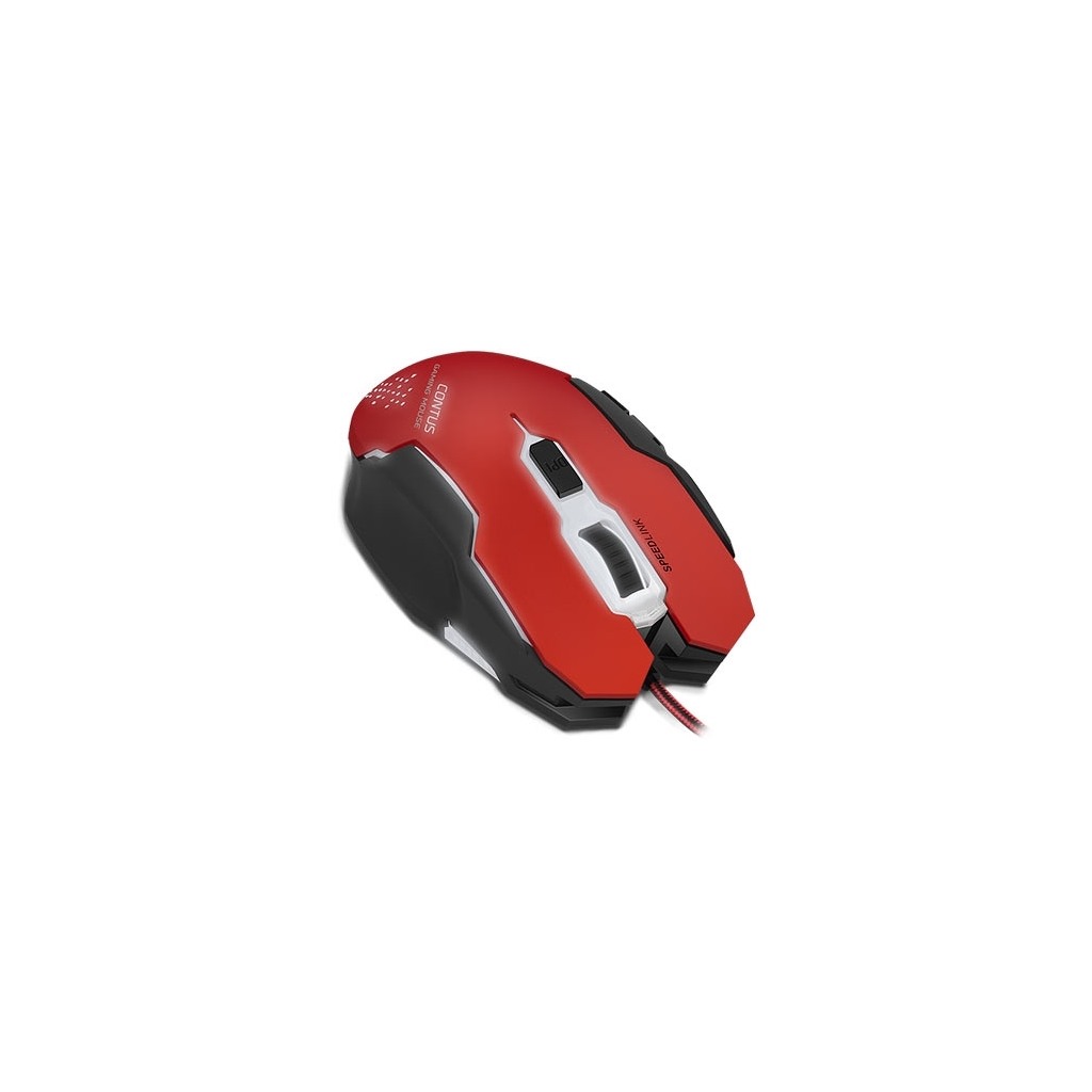 Miš SPEEDLINK CONTUS Gaming, black-red, SL-680002-BKRD - Image 3