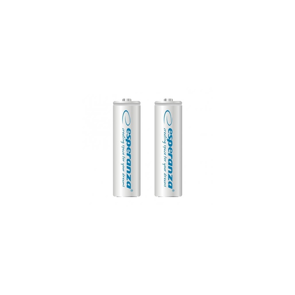 Punjive baterije ESPERANZA RECHARGEABLE Ni-MH  AA 2000MAH 2kom. white, EZA103W - Image 2