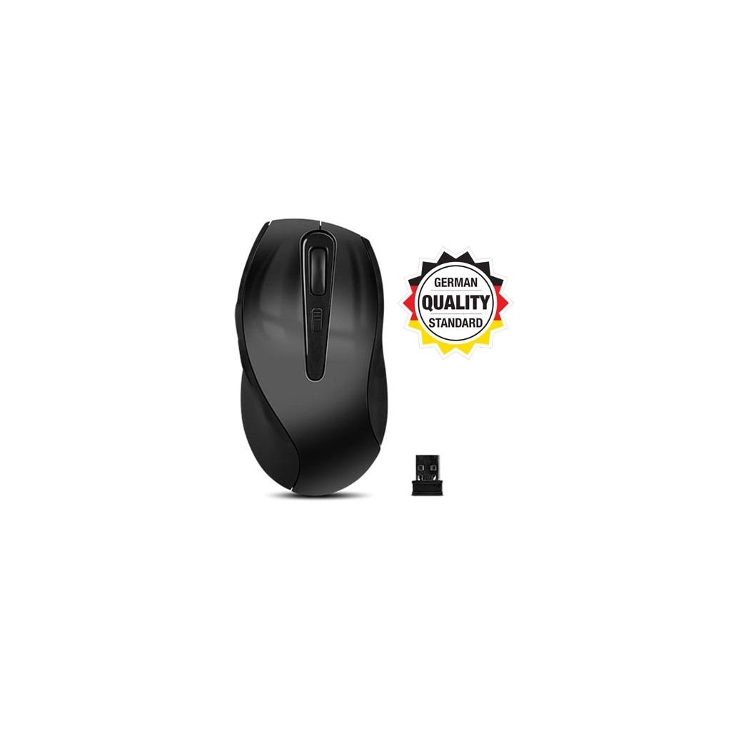 Miš SPEEDLINK SPEEDLINK AXON Desktop Wireless black, 2200 dpi, 5-button, SL-630004-BK