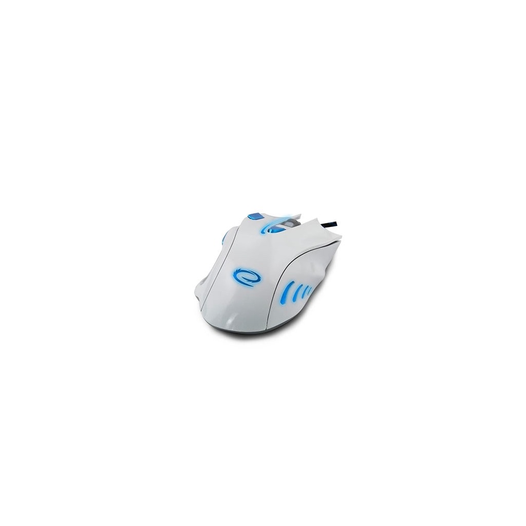 Miš ESPERANZA GAMING HAWK 7D MX401, WHITE-BLUE, 2400dpi, double-click, ergonomic, EGM401WB - Image 3