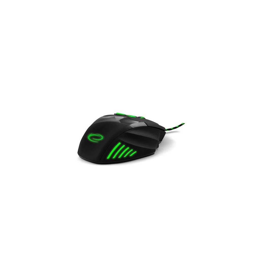 Miš ESPERANZA GAMING WOLF 7D MX201, green, 2400dpi, double-click, ergonomic, EGM201G - Image 2