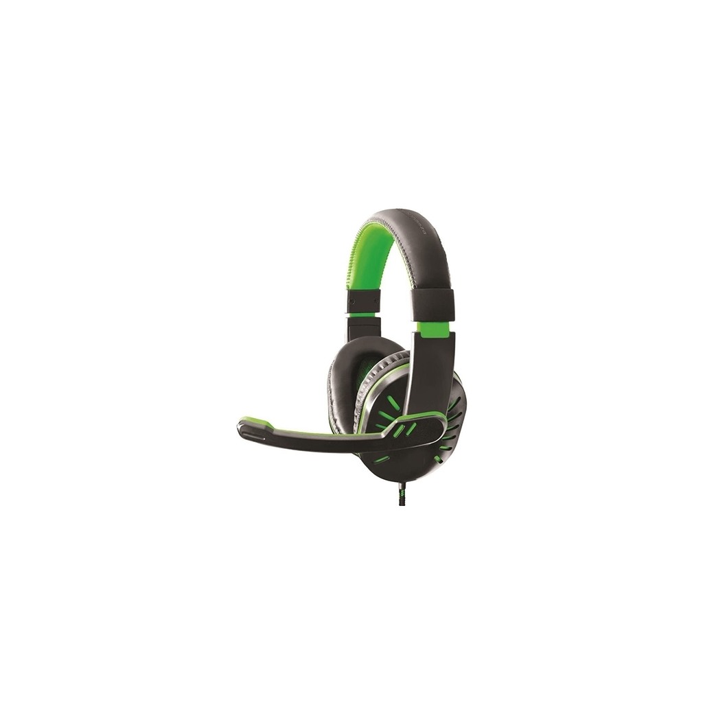 Slušalice sa mikrofonom ESPERANZA CROW, gaming, green, volume control, EGH330G