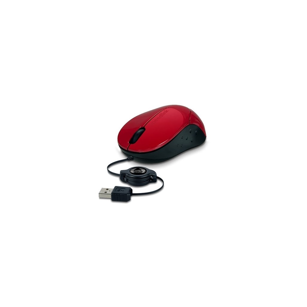 Miš SPEEDLINK BEENIE Mobile USB, red, SL-610012-RD - Image 3