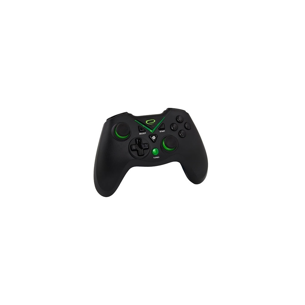 Game Pad ESPERANZA MAJOR, wireless 2.4GHz, USB, vibration, PC/PS3/XBOX ONE/ANDROID, black, EGG112K - Image 2