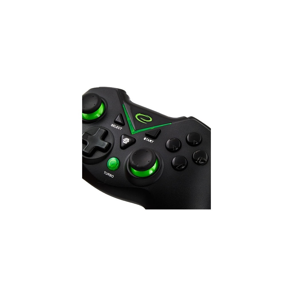 Game Pad ESPERANZA MAJOR, wireless 2.4GHz, USB, vibration, PC/PS3/XBOX ONE/ANDROID, black, EGG112K - Image 3