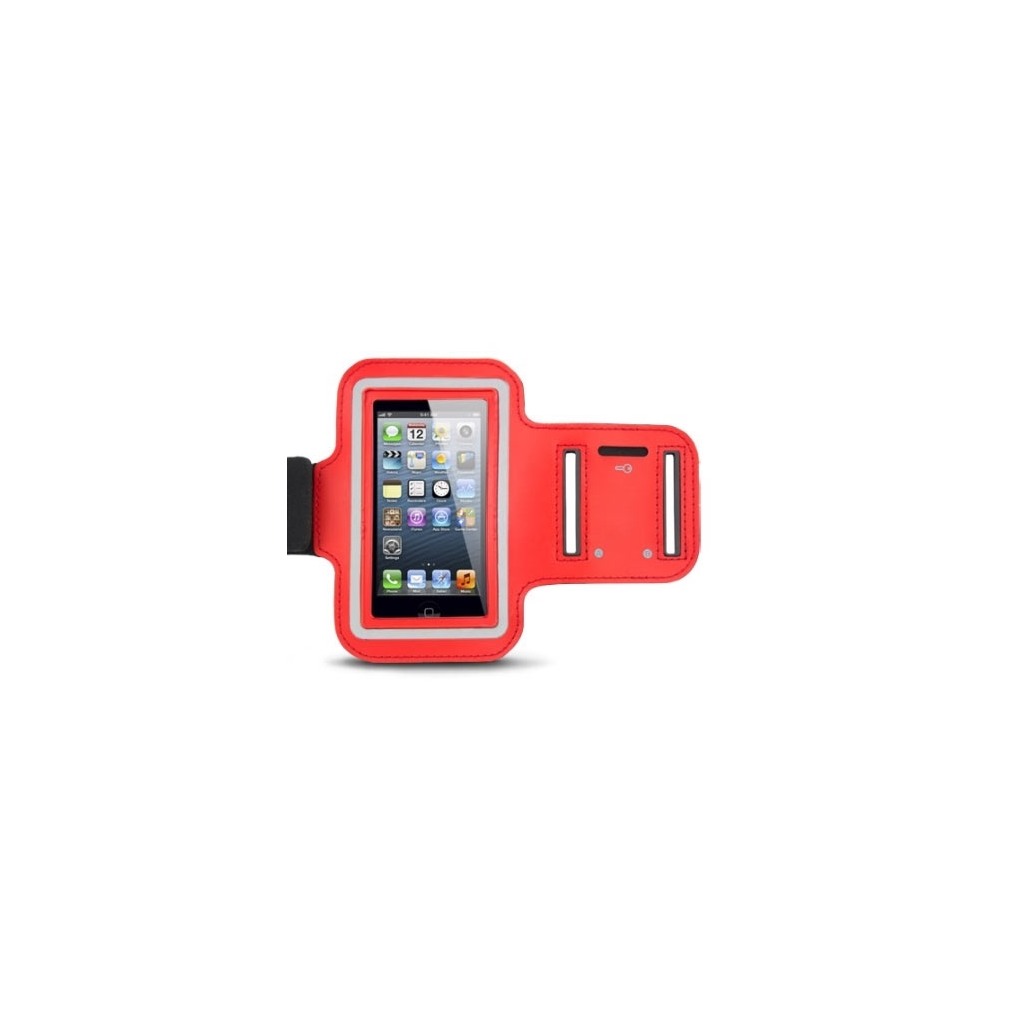 Sportska futrola za mobitel ESPERANZA ARMBAND, velicina XL, 68,5 x 130mm, red, touch sensitive EMA122R-XL