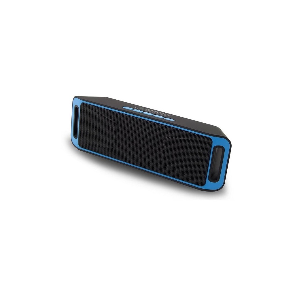 Zvučnik BLUETOOTH ESPERANZA FOLK, FM radio, microSD, USB, black blue, EP126KB