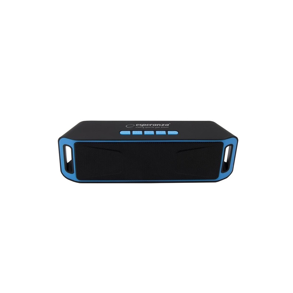 Zvučnik BLUETOOTH ESPERANZA FOLK, FM radio, microSD, USB, black blue, EP126KB