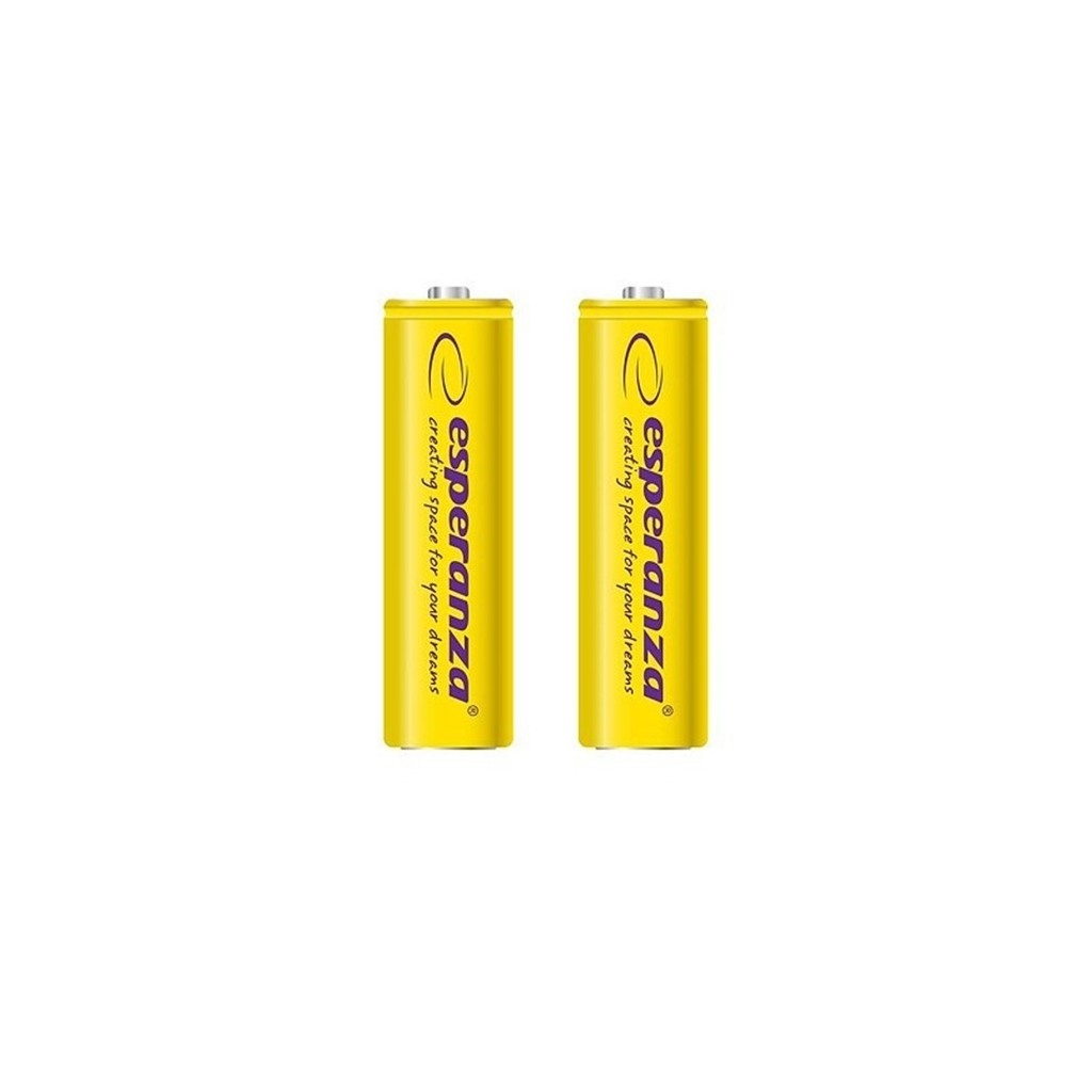 Punjive baterije ESPERANZA RECHARGEABLE Ni-MH  AA 2000MAH 2kom. yellow, EZA103Y