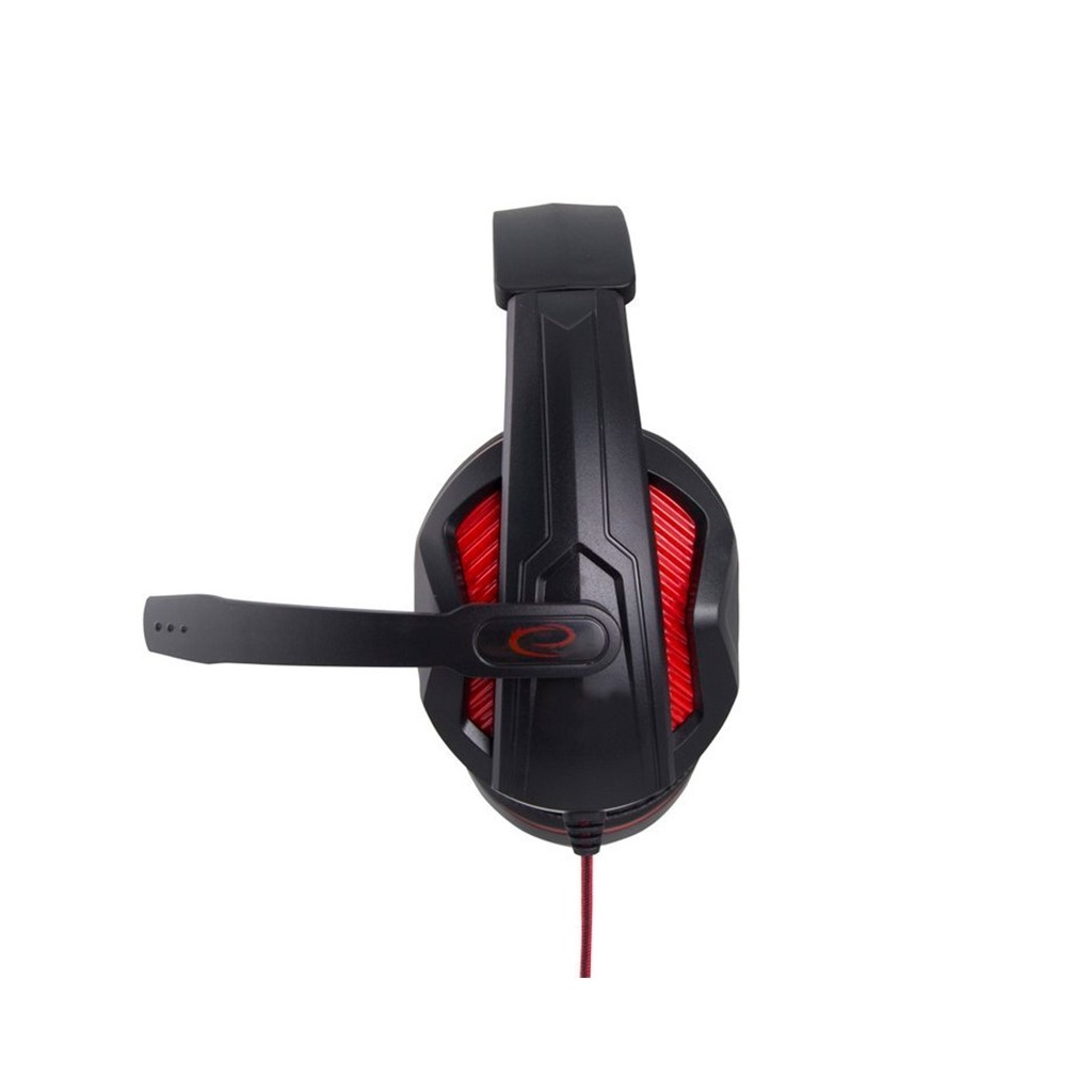 Slušalice sa mikrofonom ESPERANZA ARROW, gaming, 3,5mm, 4-pin, black red, PS4 kompatibilne, EGH360 - Image 3