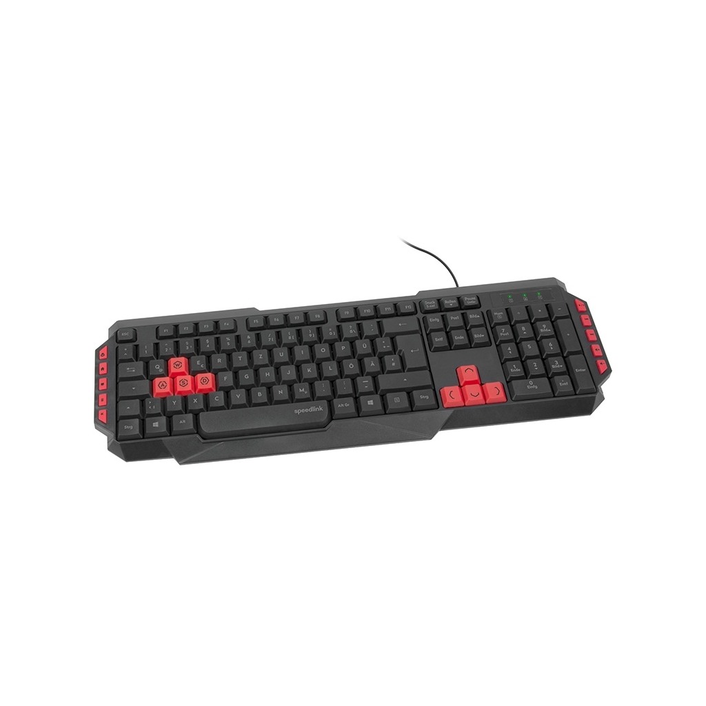 Tastatura SPEEDLINK LUDICIUM Gaming, black, UK Layout, SL-670009-BK-UK