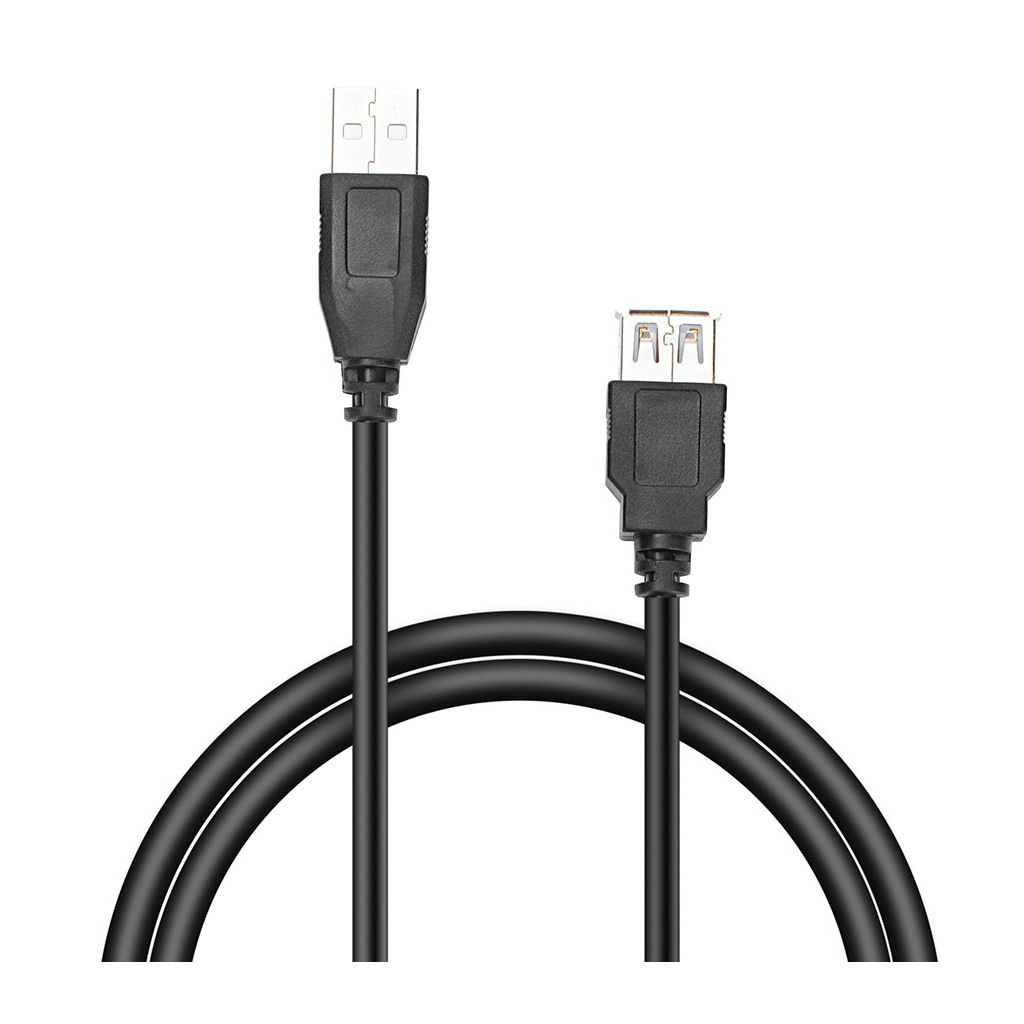 USB 2,0 kabal SPEEDLINK, A-plug A-socket, AMAF, 1,8m, Extension Cable, SL-170203-BK