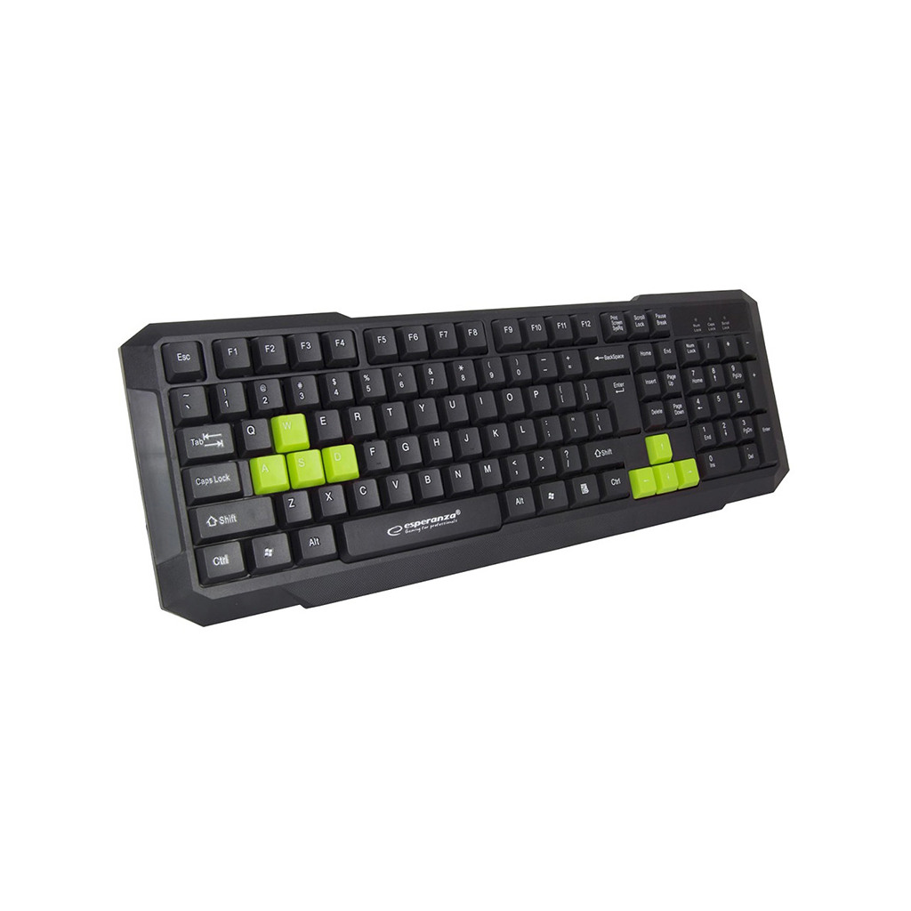 Tastatura gaming ESPERANZA ASPIS GREEN EGK102G