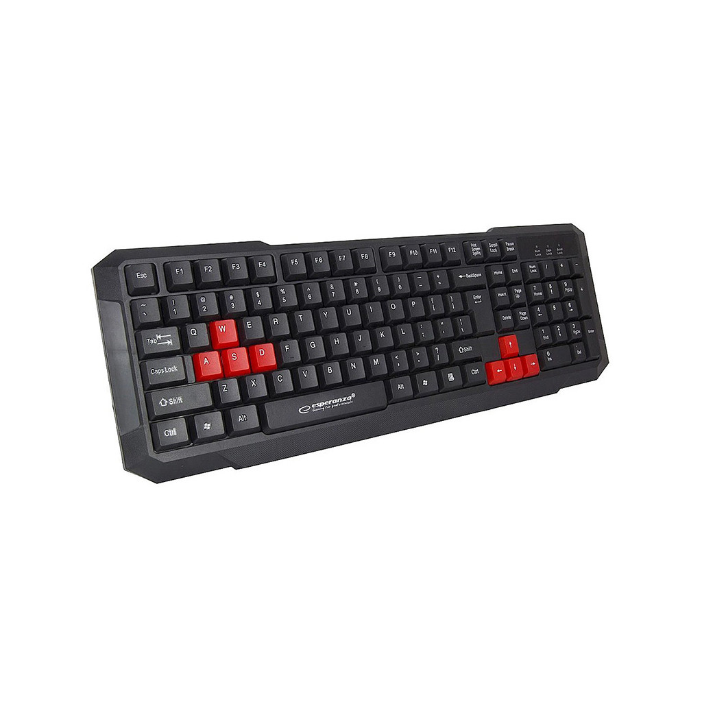 Tastatura gaming ESPERANZA ASPIS RED EGK102R