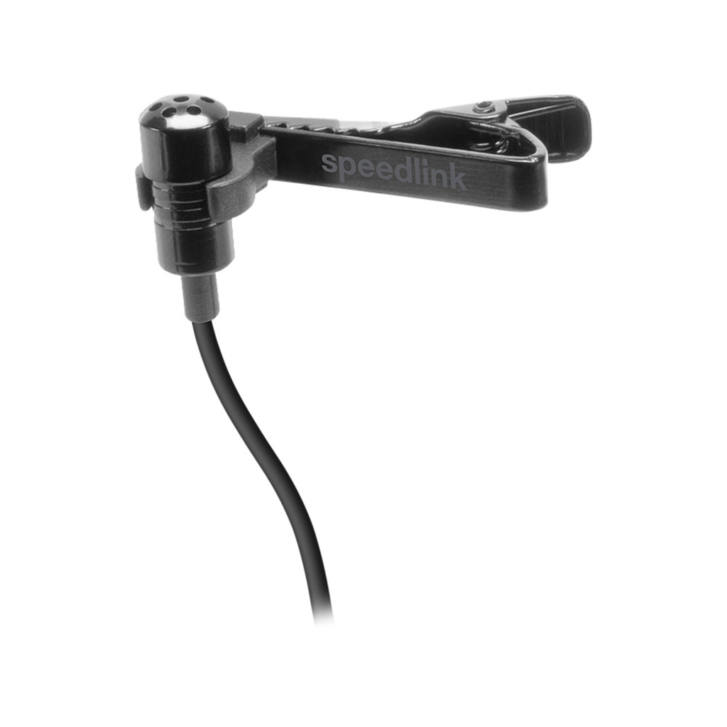 Mikrofon SPEEDLINK SPES Clip-On Microphone, black, SL-8691-SBK-01 - Image 2