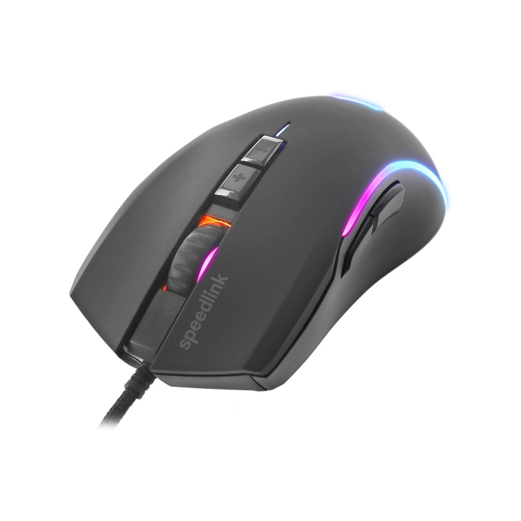 Miš SPEEDLINK ZAVOS Gaming Mouse, rubber-black, SL-680022-RRBK