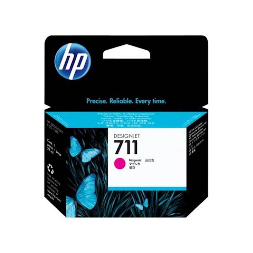 Tinta HP magenta 711