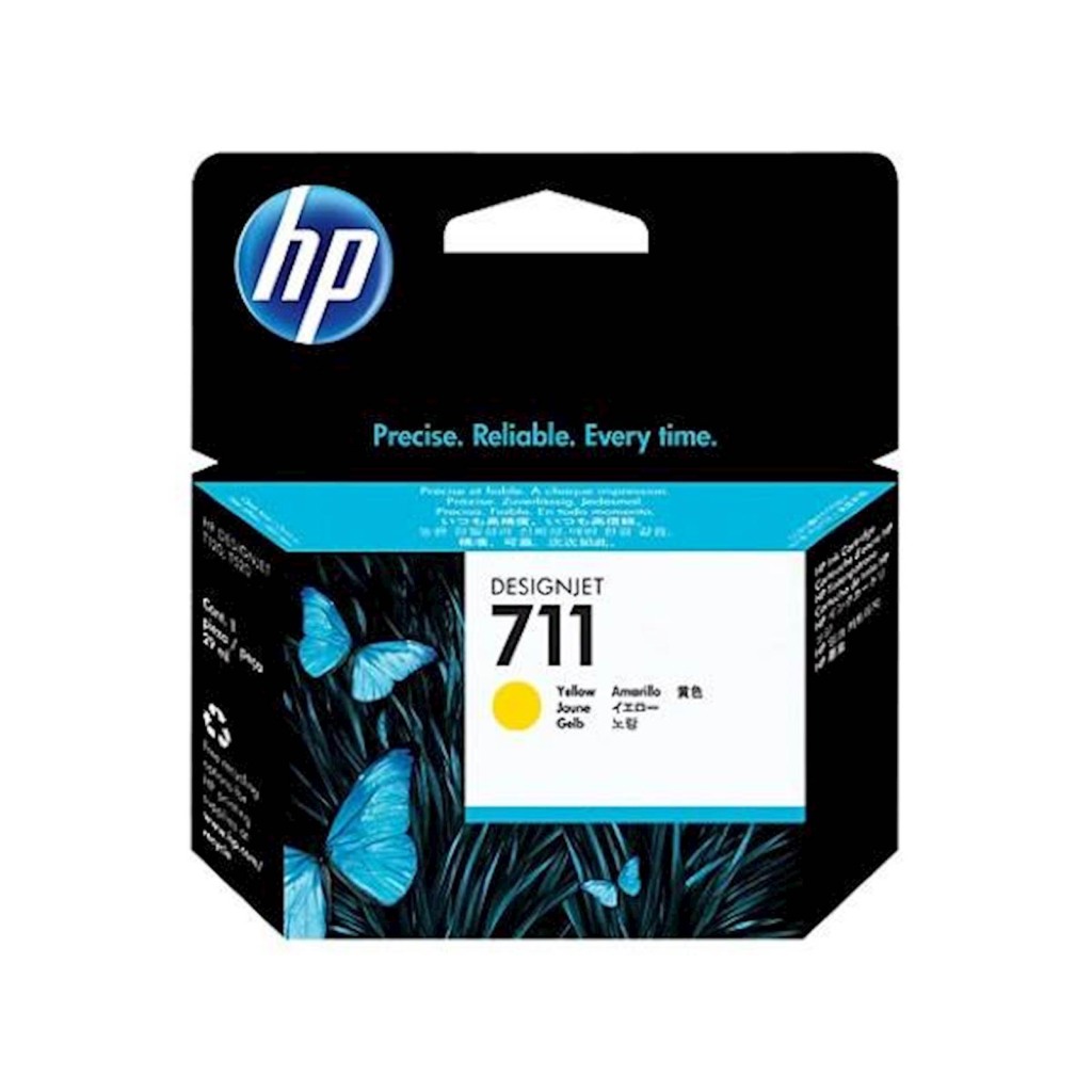 Tinta HP yellow 711