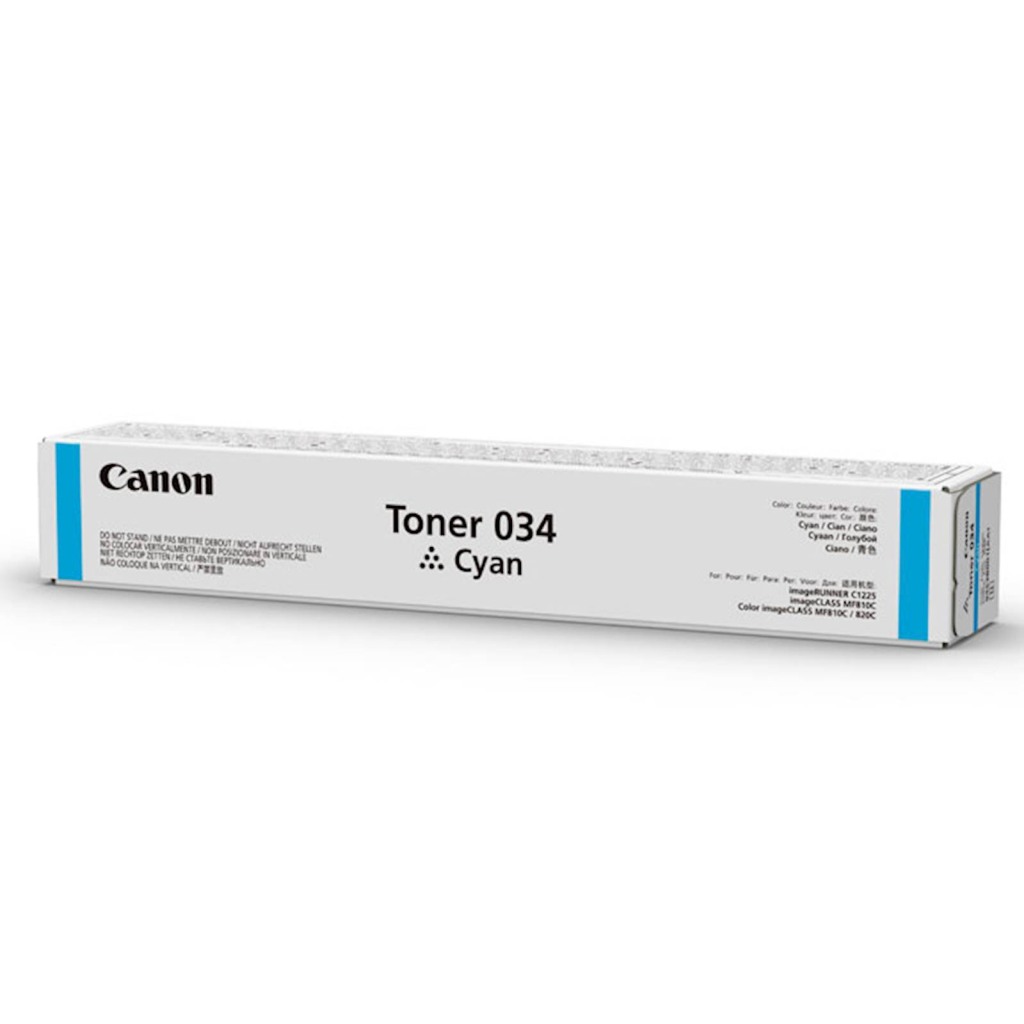 Toner CANON 034 Cyan