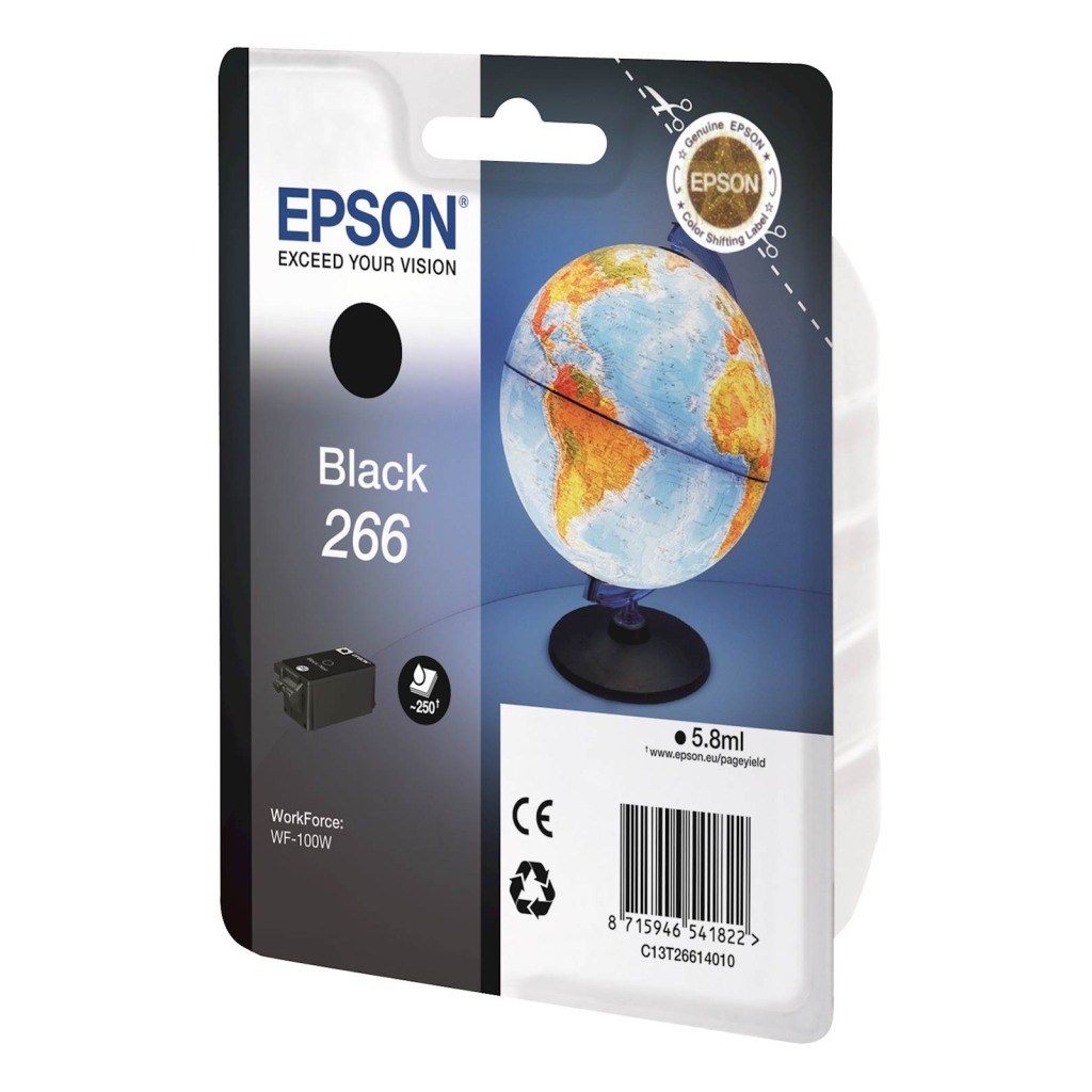 Tinta EPSON 266 WF-100W Black