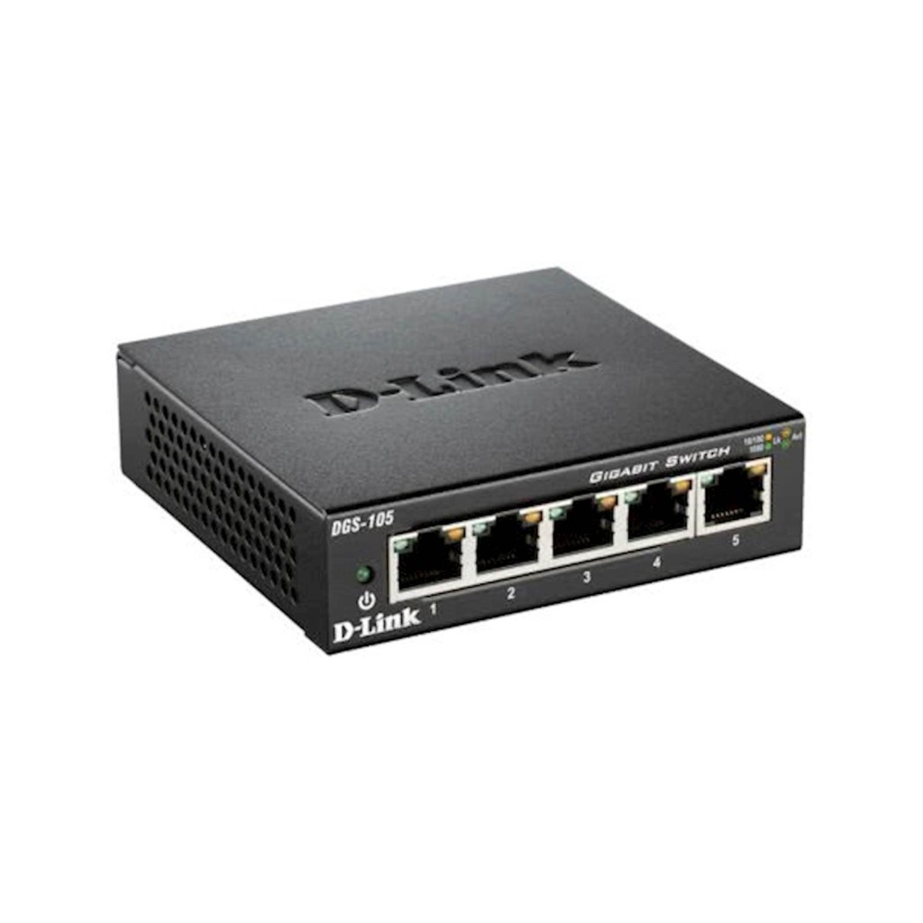 Switch DLINK 5-Port Gigabit Unmanaged Metalni