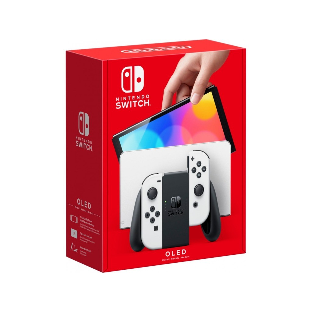 Nintendo Switch OLED,White Joy