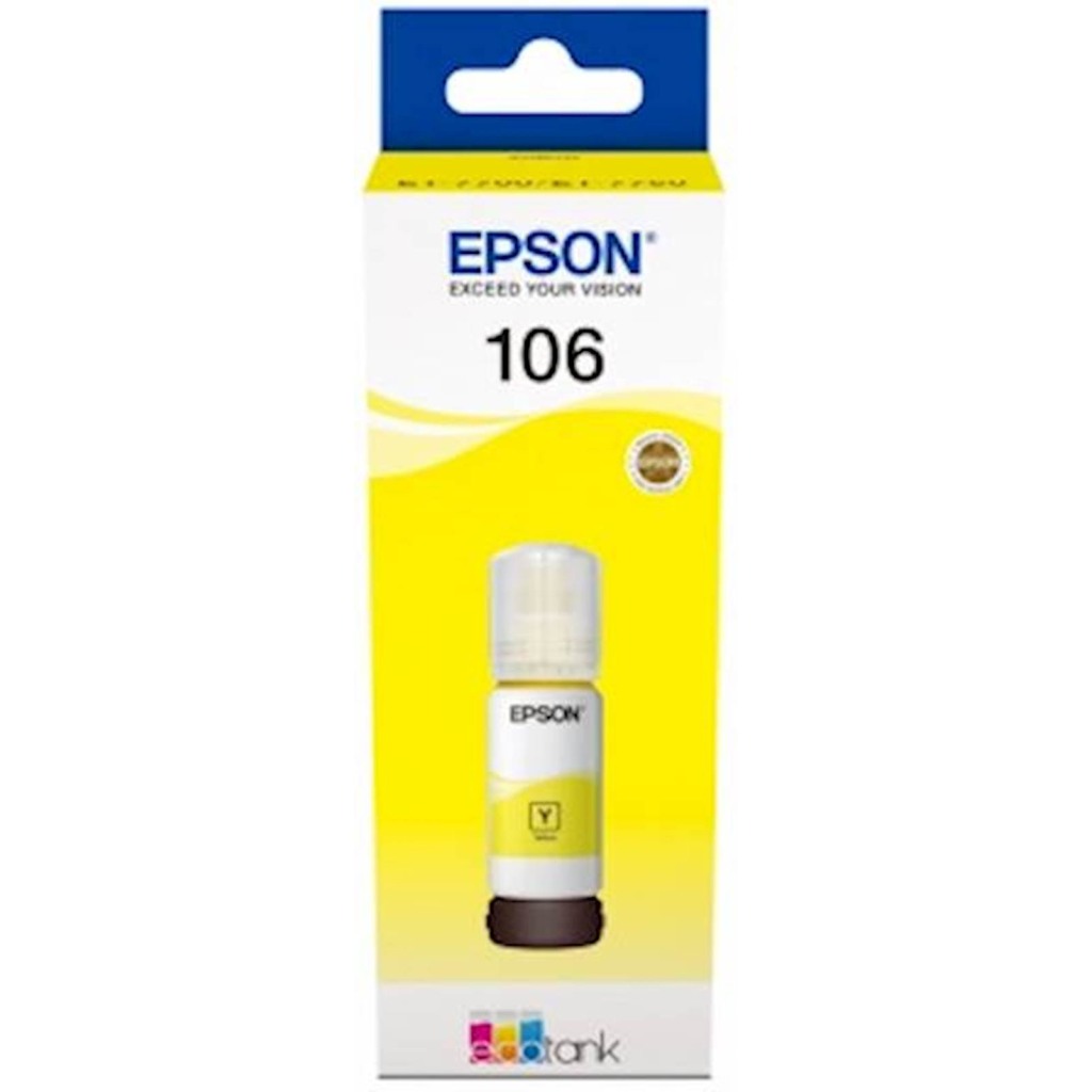 Tinta EPSON EcoTank Yellow 106