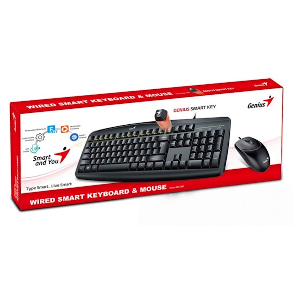 TASTATURA GENIUS SMART KM-200 + MIŠ