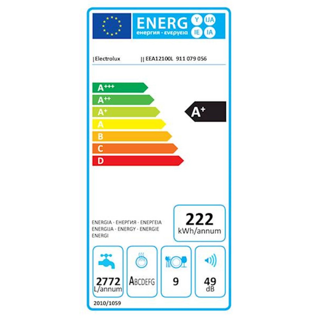 Ugradbena perilica posuđa Electrolux EEA12100L - Image 2