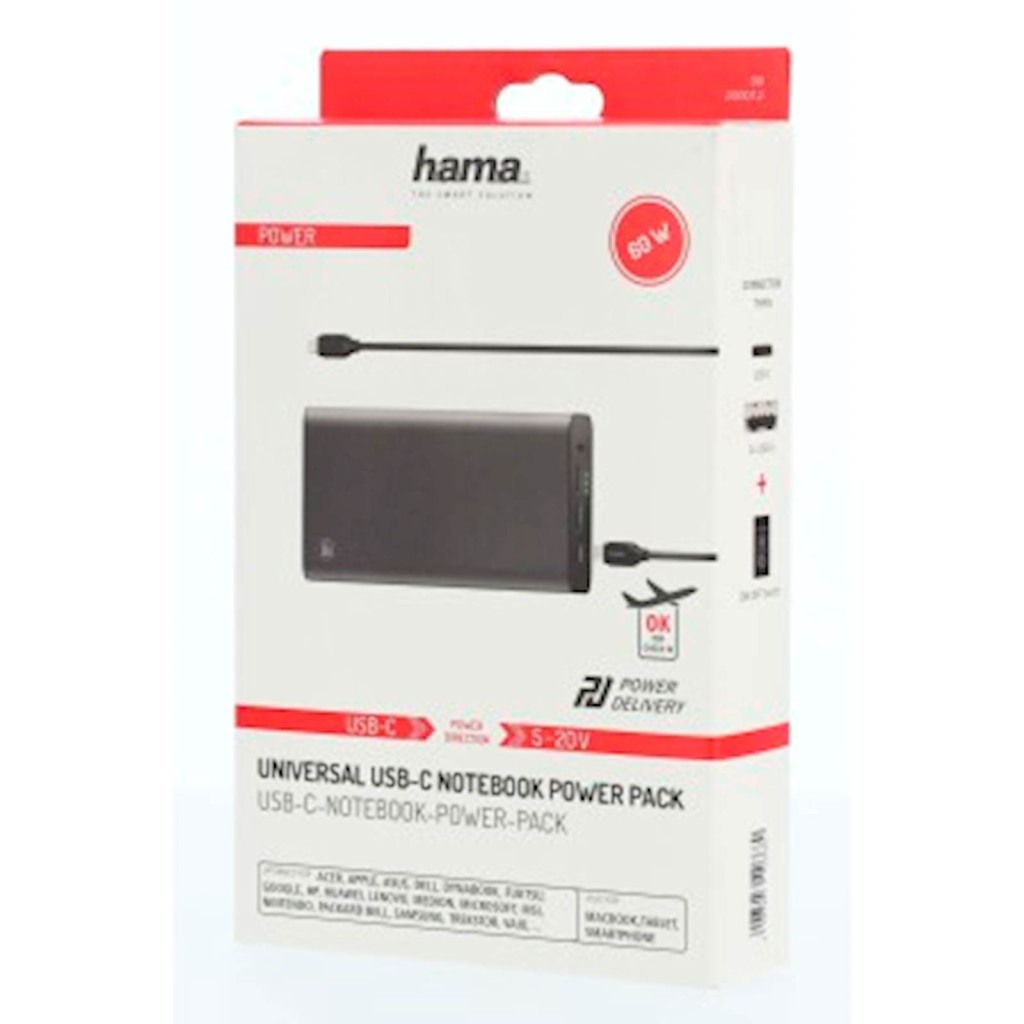 PowerPack HAMA USB-C 26800mAh, 60W