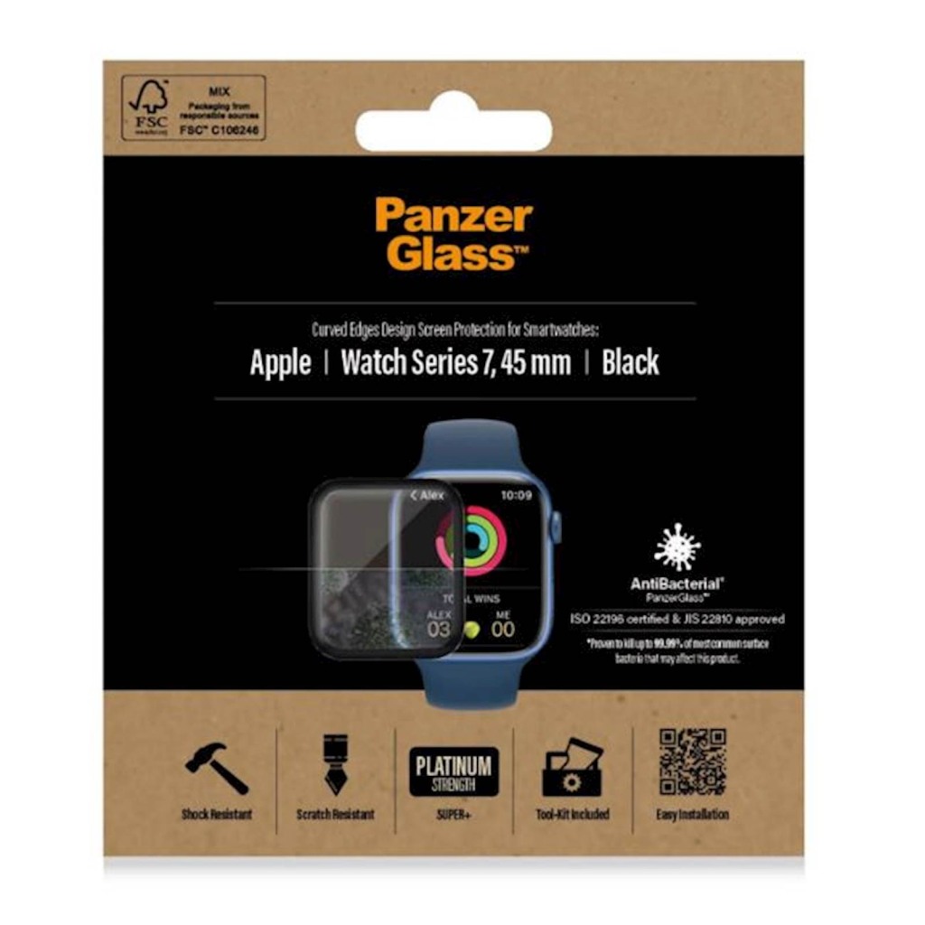 Zaštitno staklo Panzerglass Watch Series 8 7 45mm