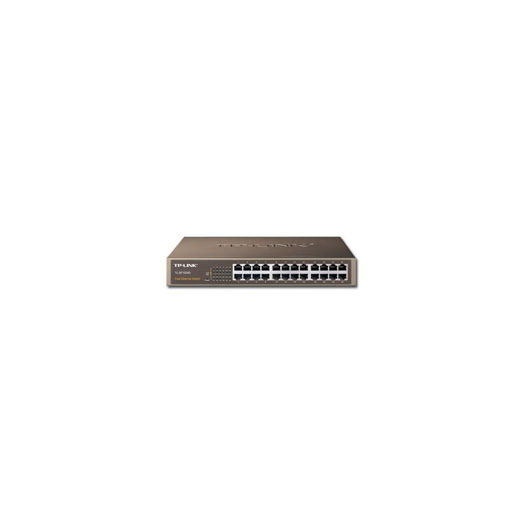 Switch TP-Link TL-SF1024D  24-Port RJ45 10/100Mbps Standard 13-inch steel case switch 4.8Gbps Switching Capacity