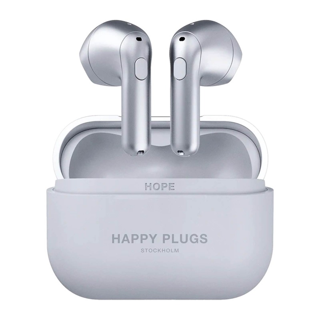 Slušalice Happy Plugs Hope TWS silver - Image 3