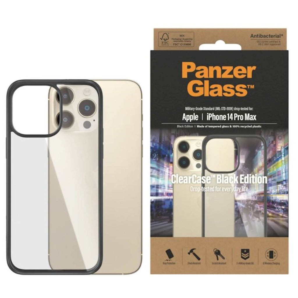 Providni okvir PanzerGlass iPhone 14 Pro Max Black